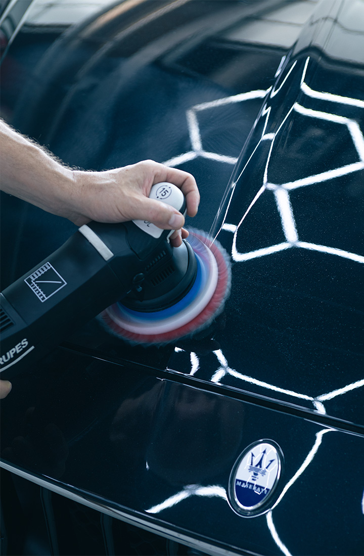 Car polishing